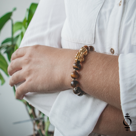 Good Fortune - Tiger Eye Feng Shui Bracelet
