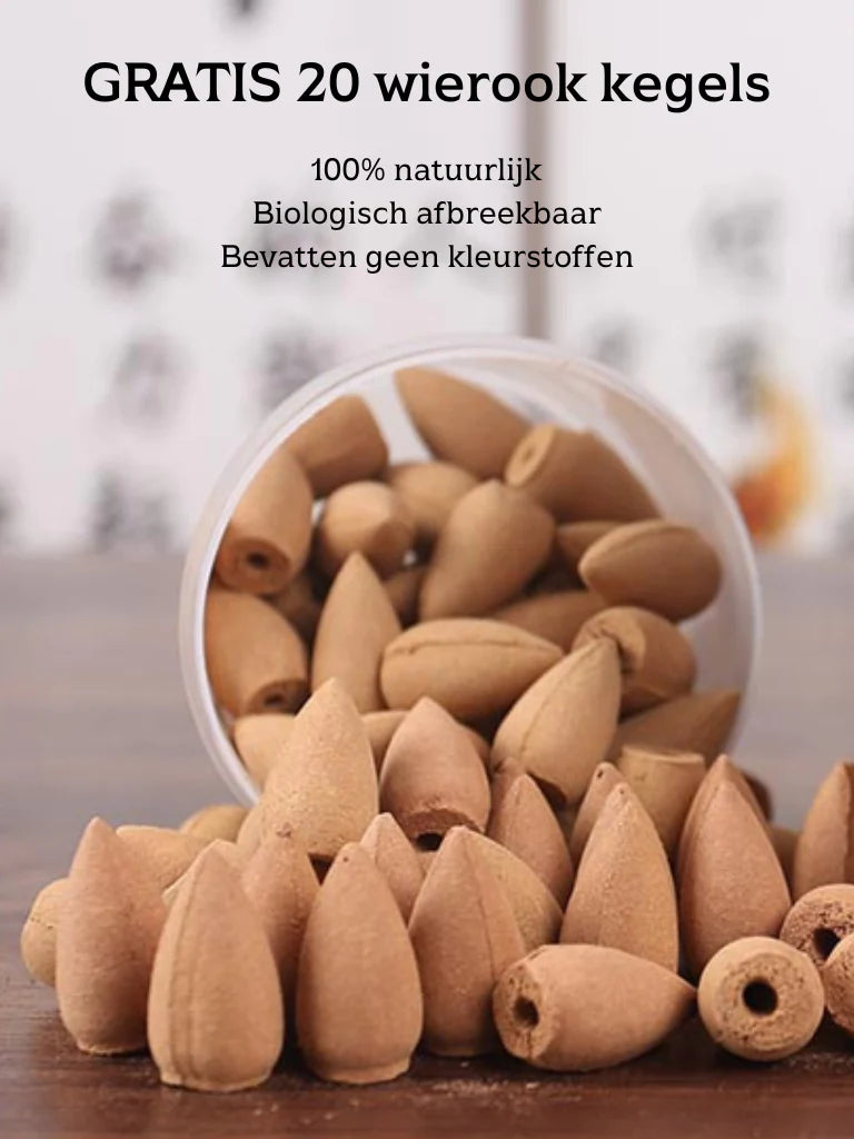 Zen Cliff - Backflow Incense Burner