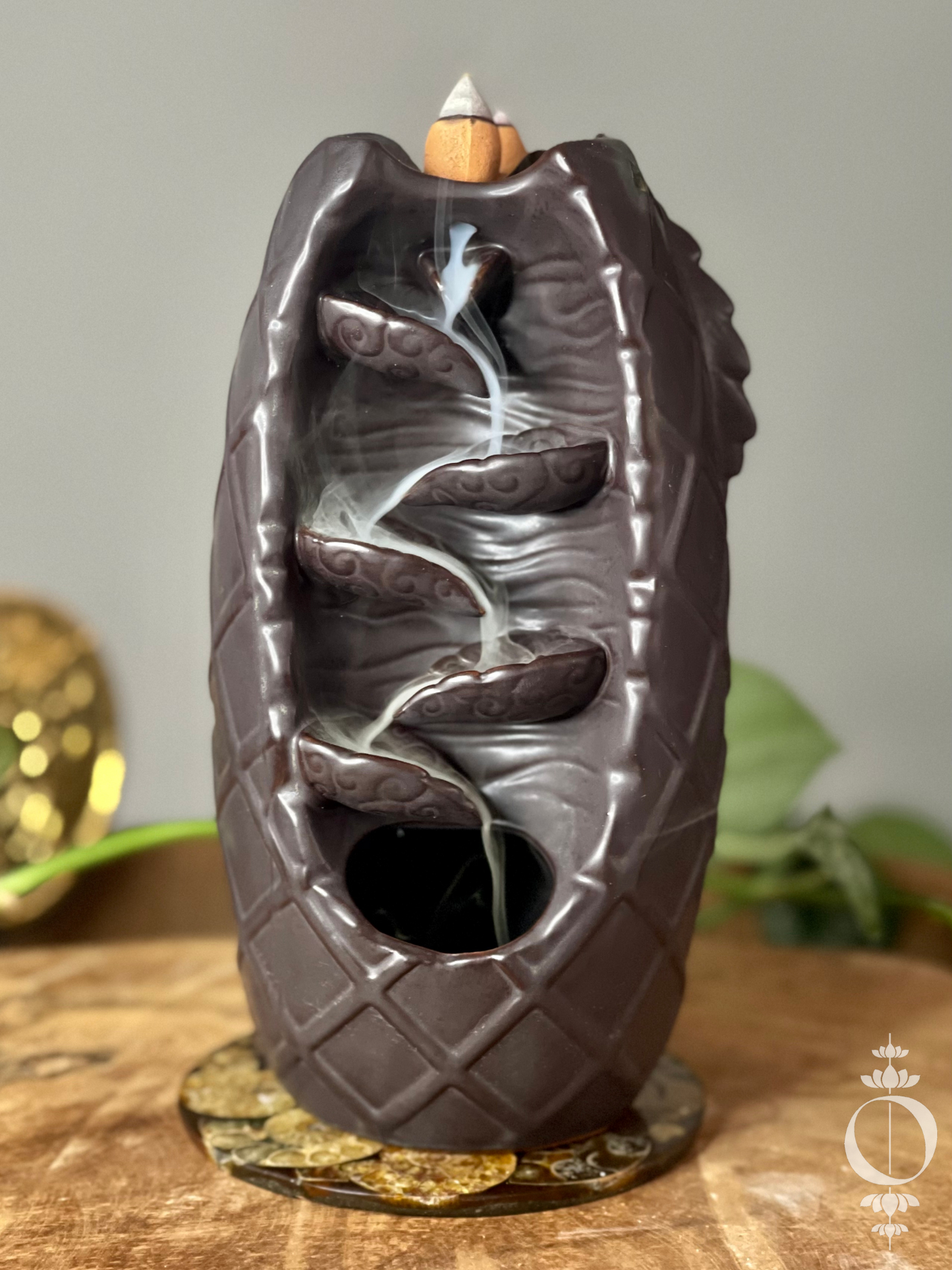 LED Dragon - Incense holder waterfall - Incense Burner