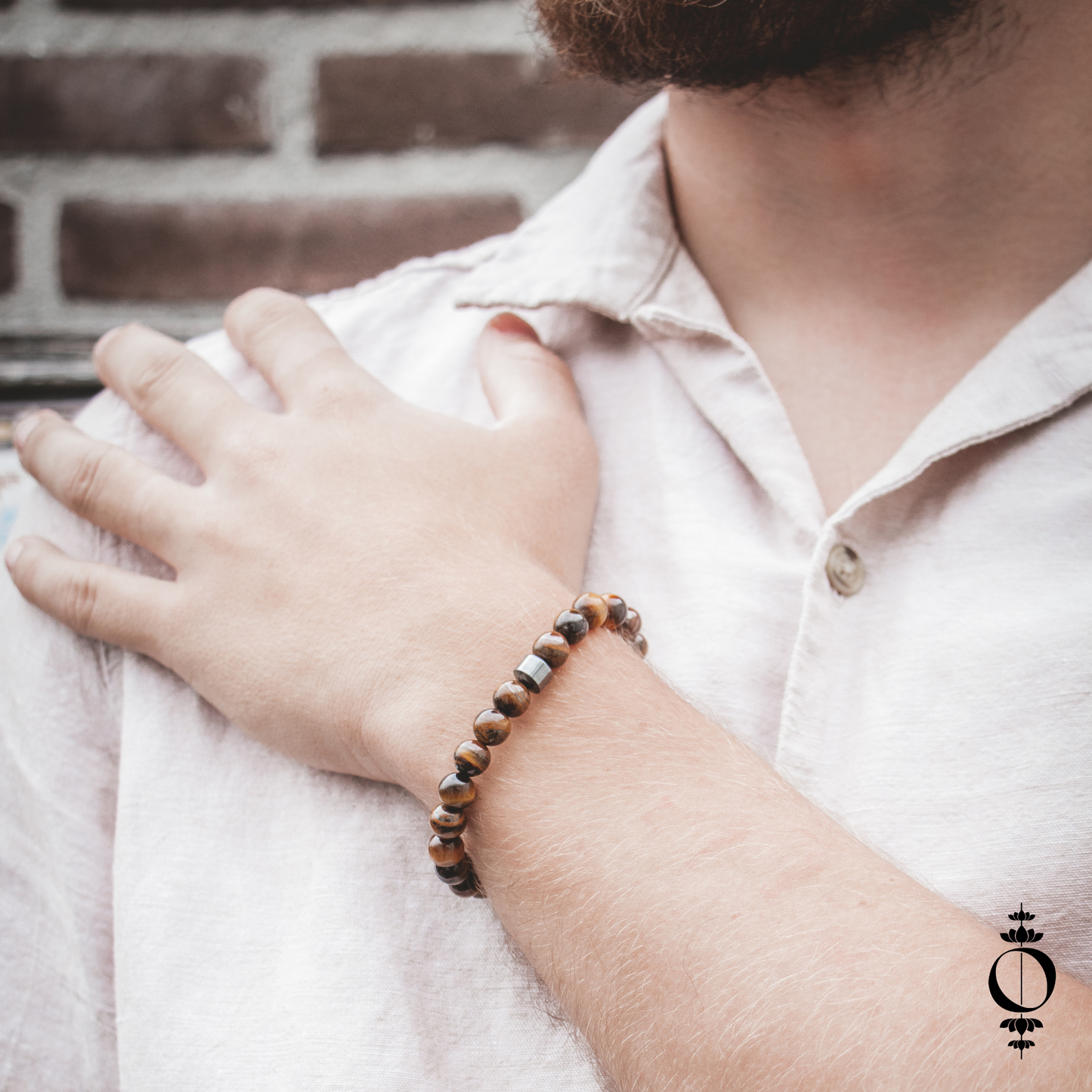 Hematite Tiger Eye Strength Bracelet