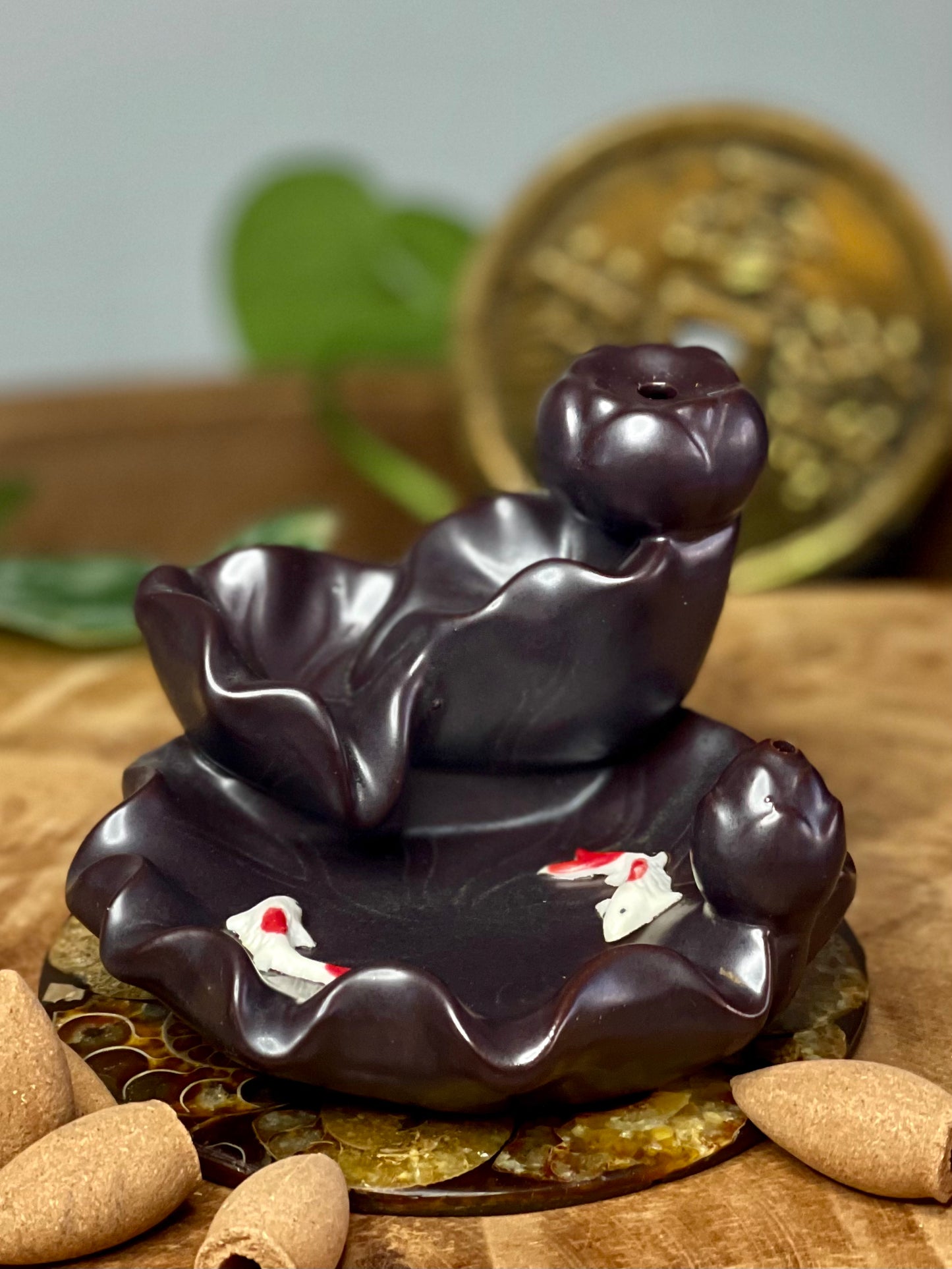 Bamboo - Waterfall Incense Burner