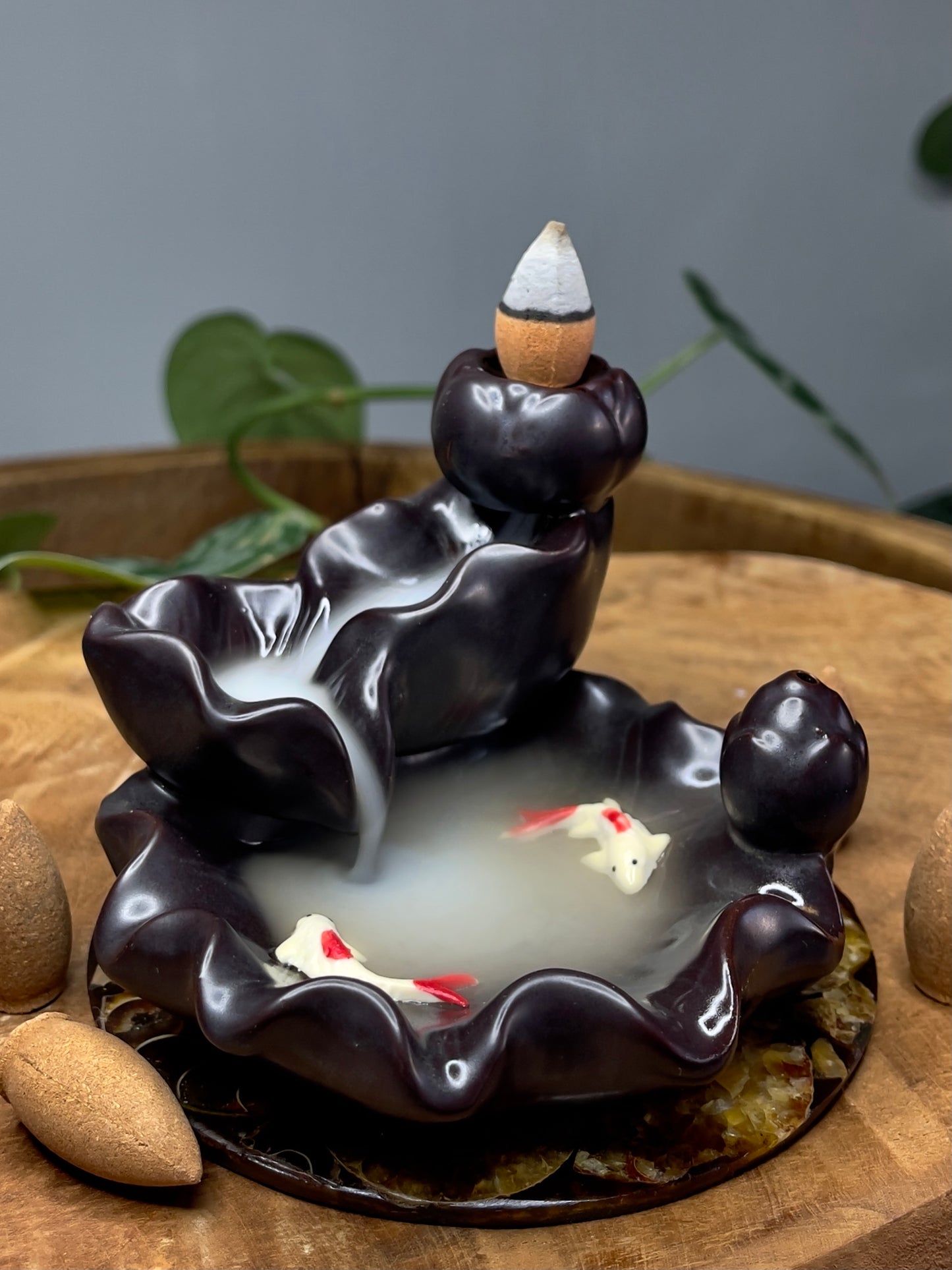 Bamboo - Waterfall Incense Burner