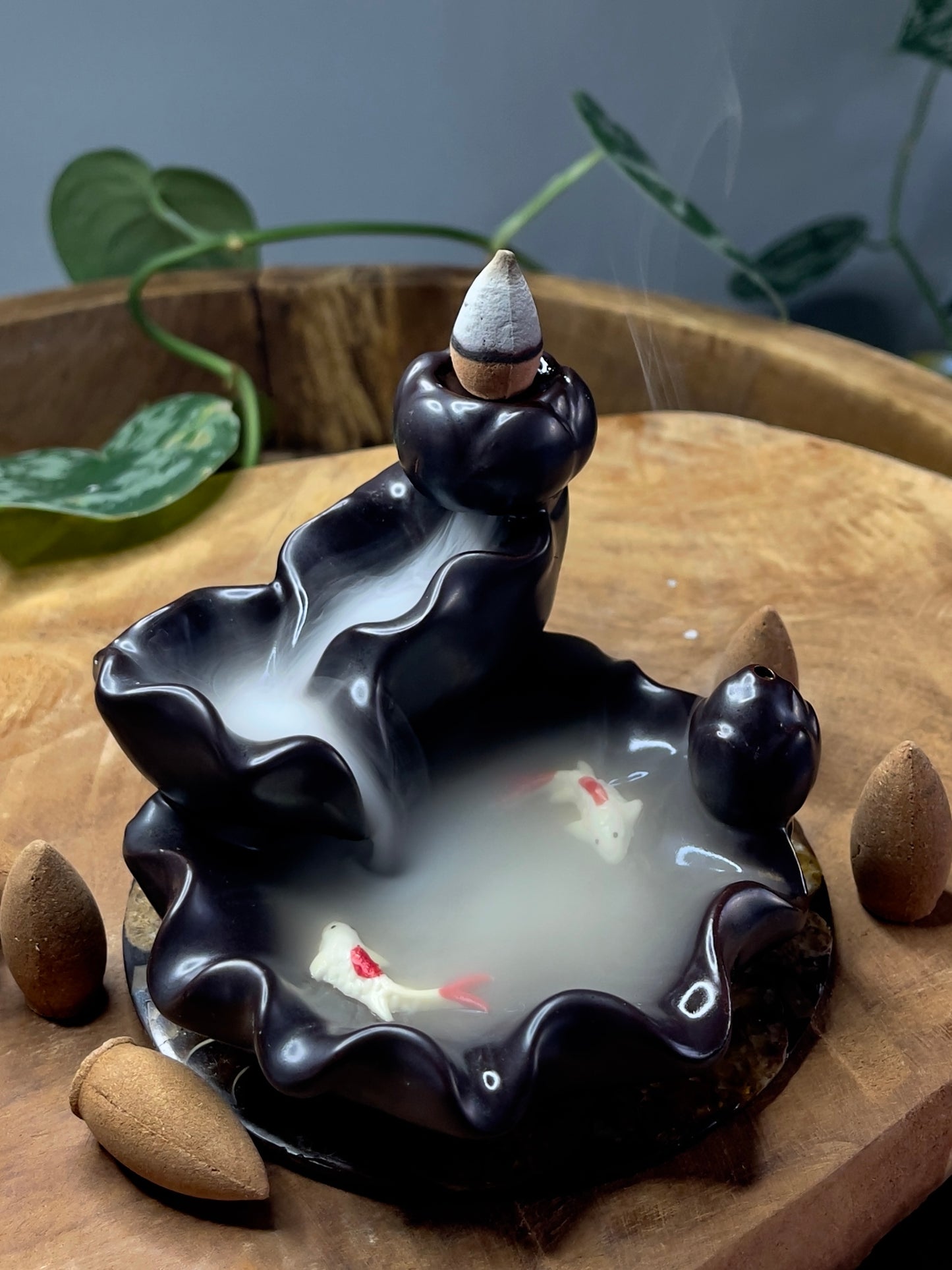 Bamboo - Waterfall Incense Burner