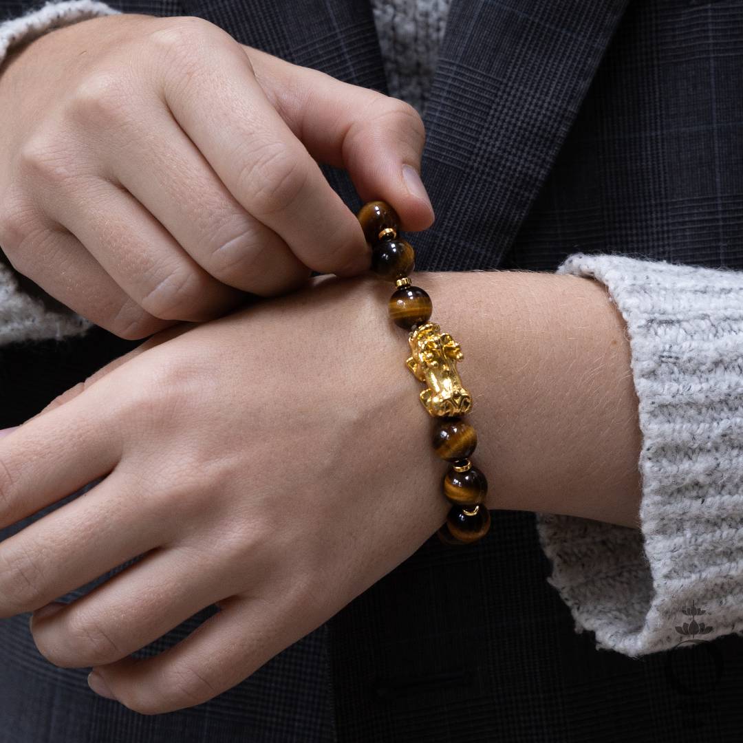 Good Fortune - Tiger Eye Feng Shui Bracelet