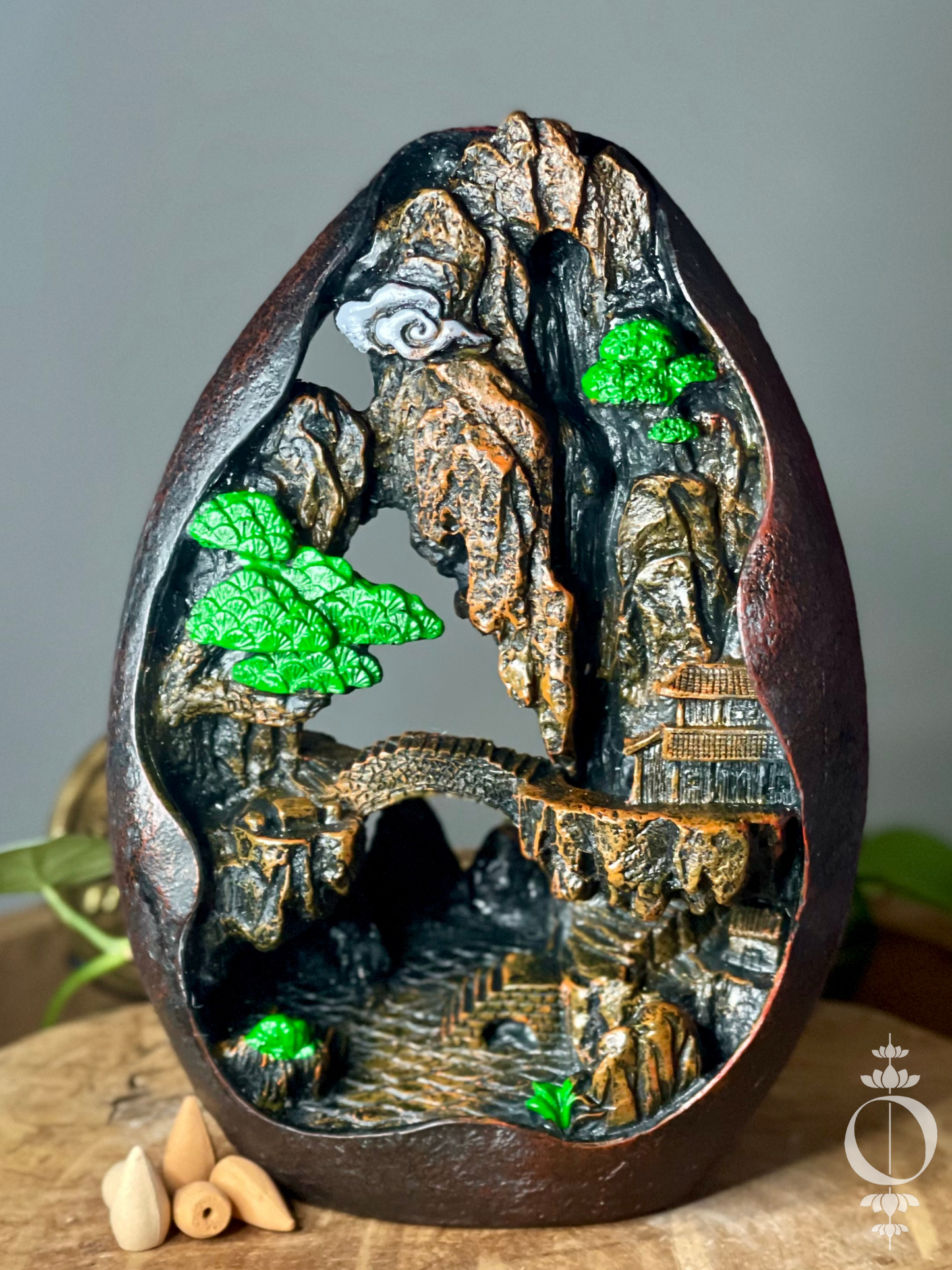 Zen Cliff - Backflow Incense Burner