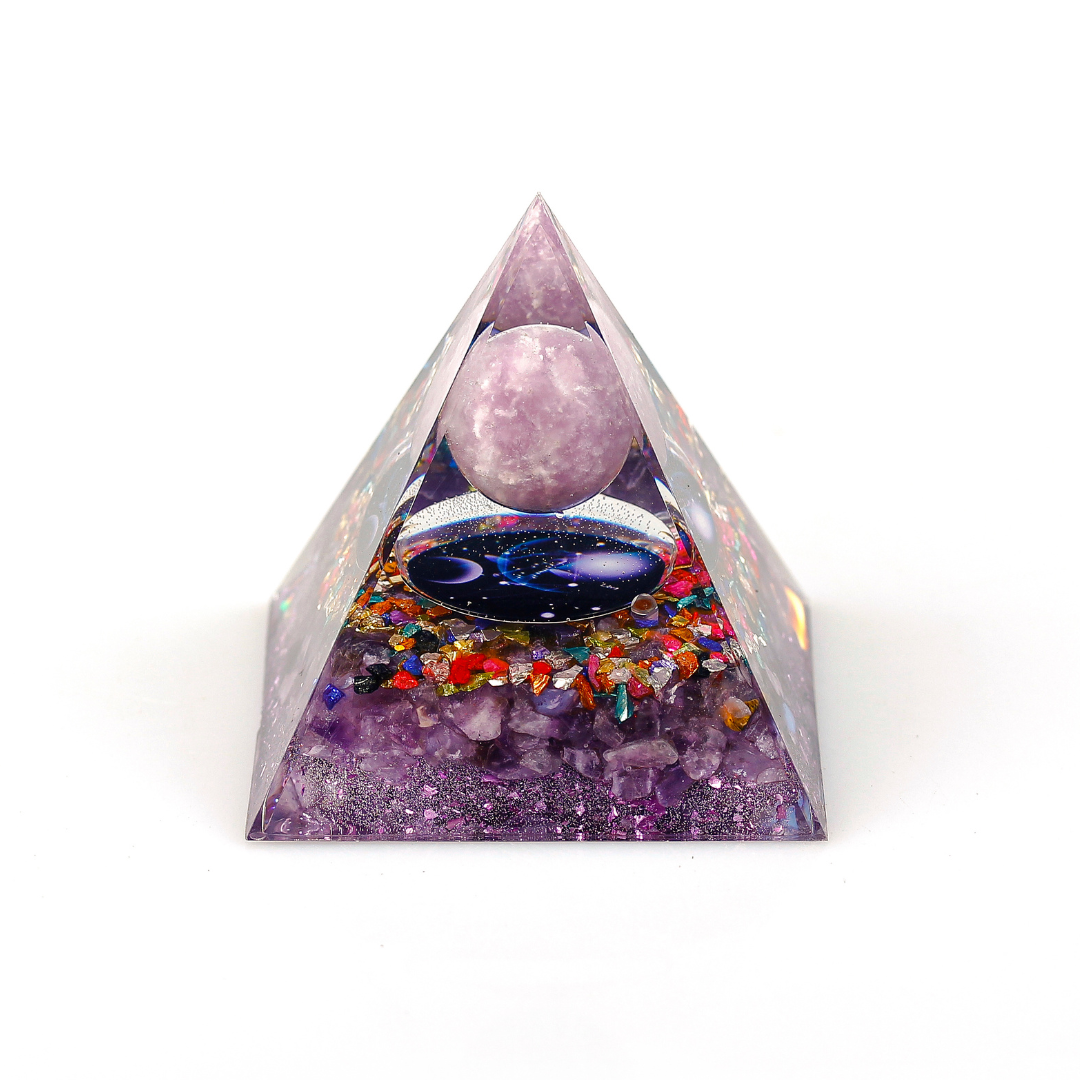 Orgonite - Weegschaal Sterrenbeeld - Pyramide