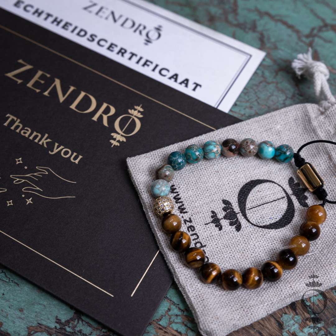 Confidence Tiger Eye Jasper Bracelet