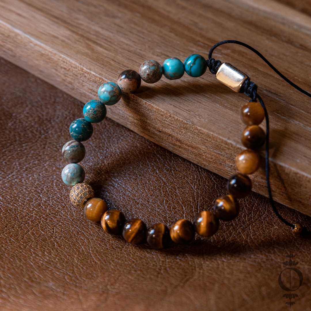 Confidence Tiger Eye Jasper Bracelet