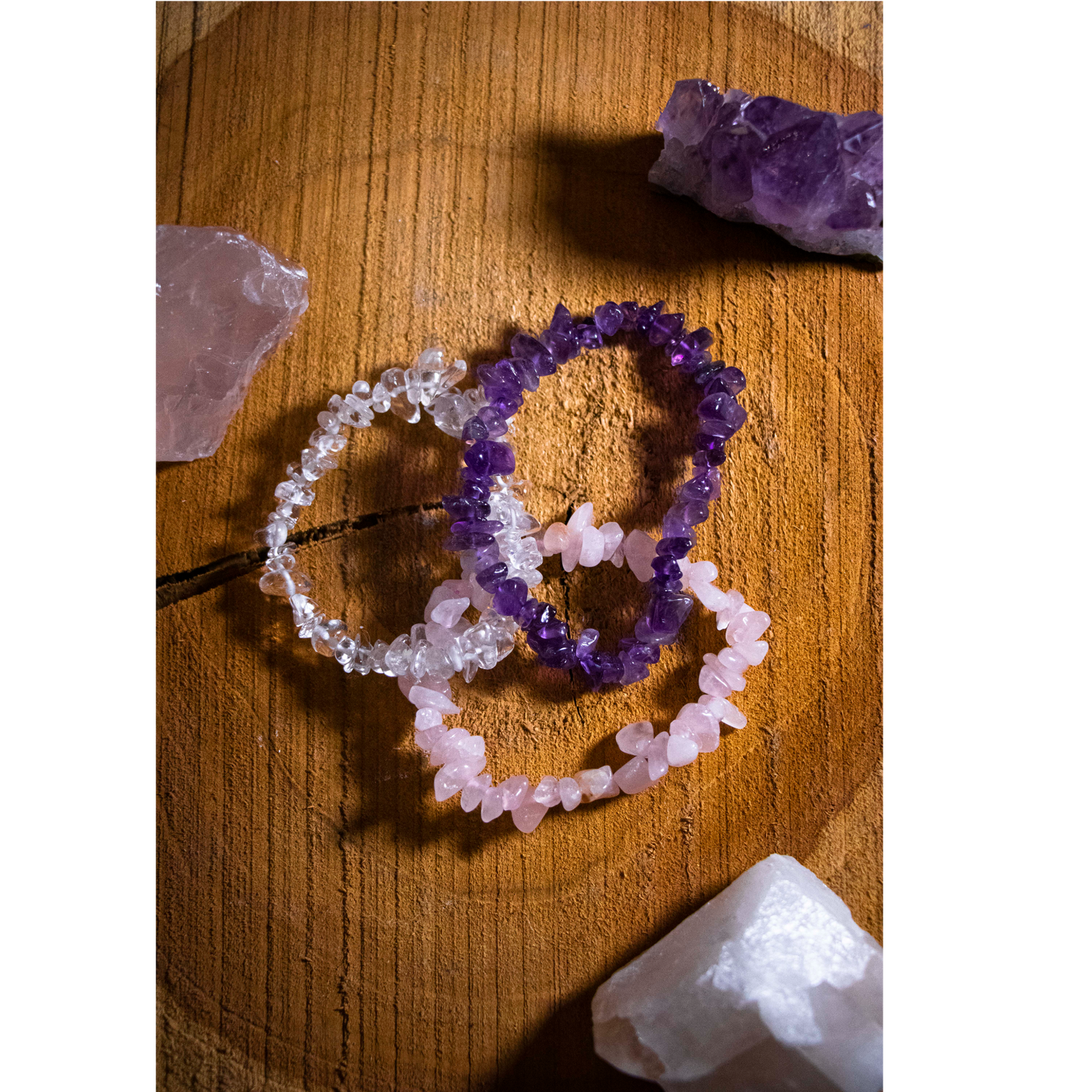 GOLDEN TRIANGLE BRACELETS SET