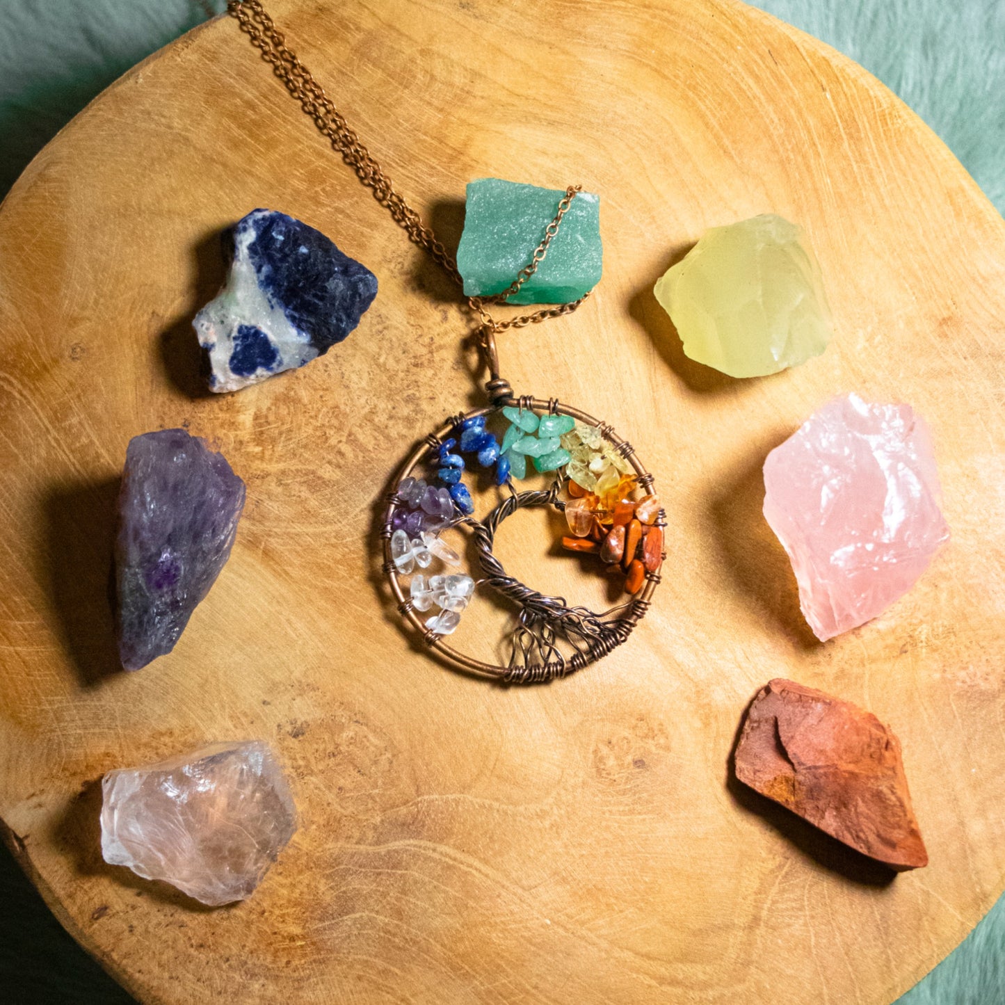 TREE OF LIFE - CHAKRA NECKLACE