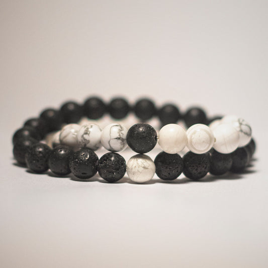 LAVA ROCK BRACELETS SET