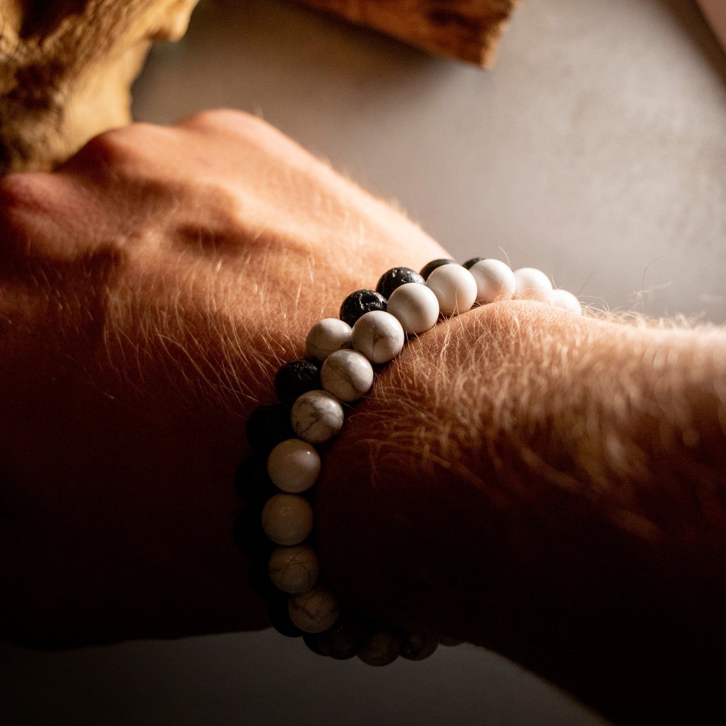 LAVA ROCK BRACELETS SET