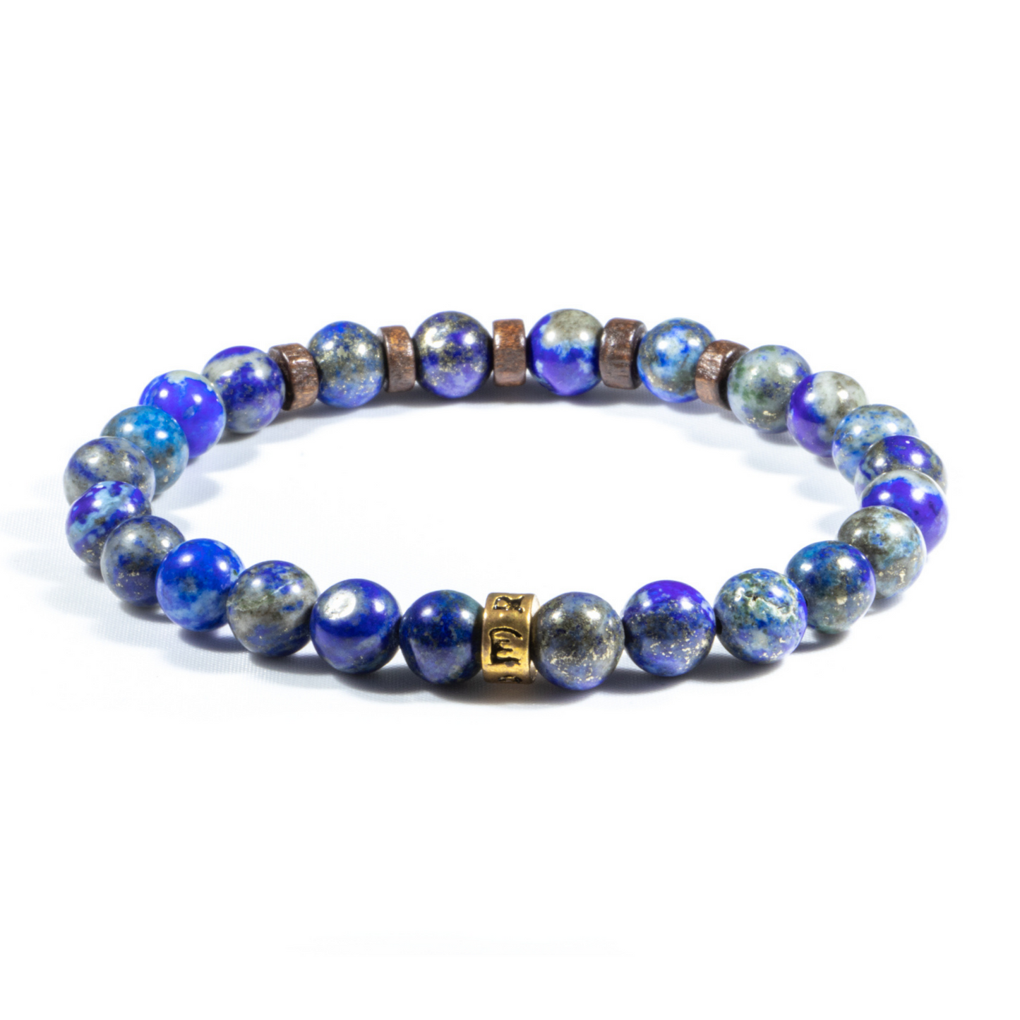 Mantra Lapis Lazuli Bracelet