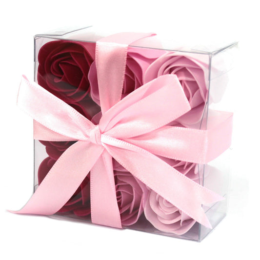 Roze Rozen Zeep Box